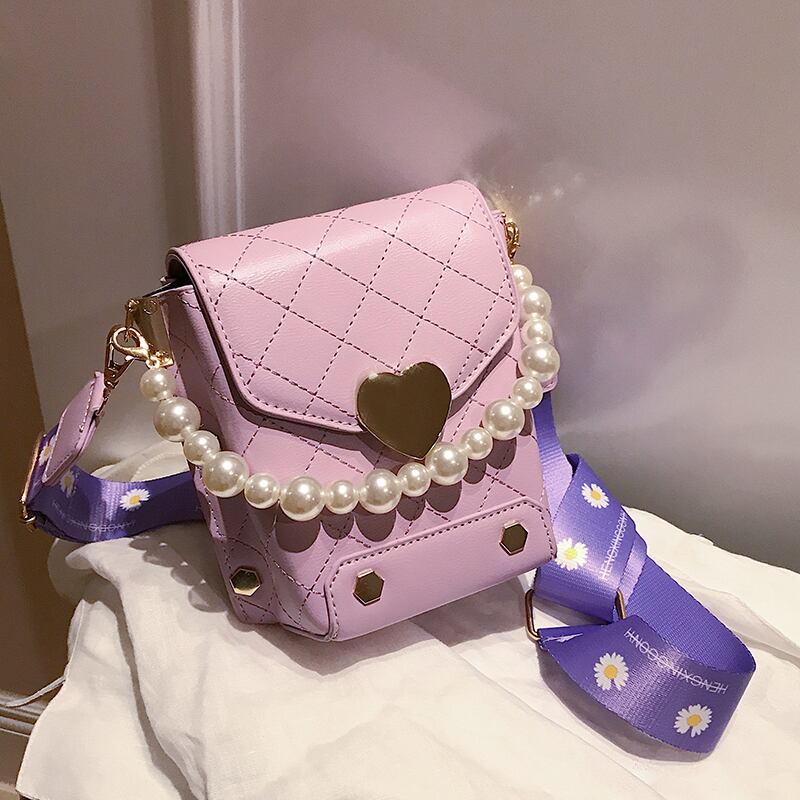 テクスチャスモールバッグ女性バッグ2020ニューウェーブネットレッドファッションブロードバンドショルダーバッグ夏の野生のメッセンジャーバッグ Tiancai_Wing_Bag6499198