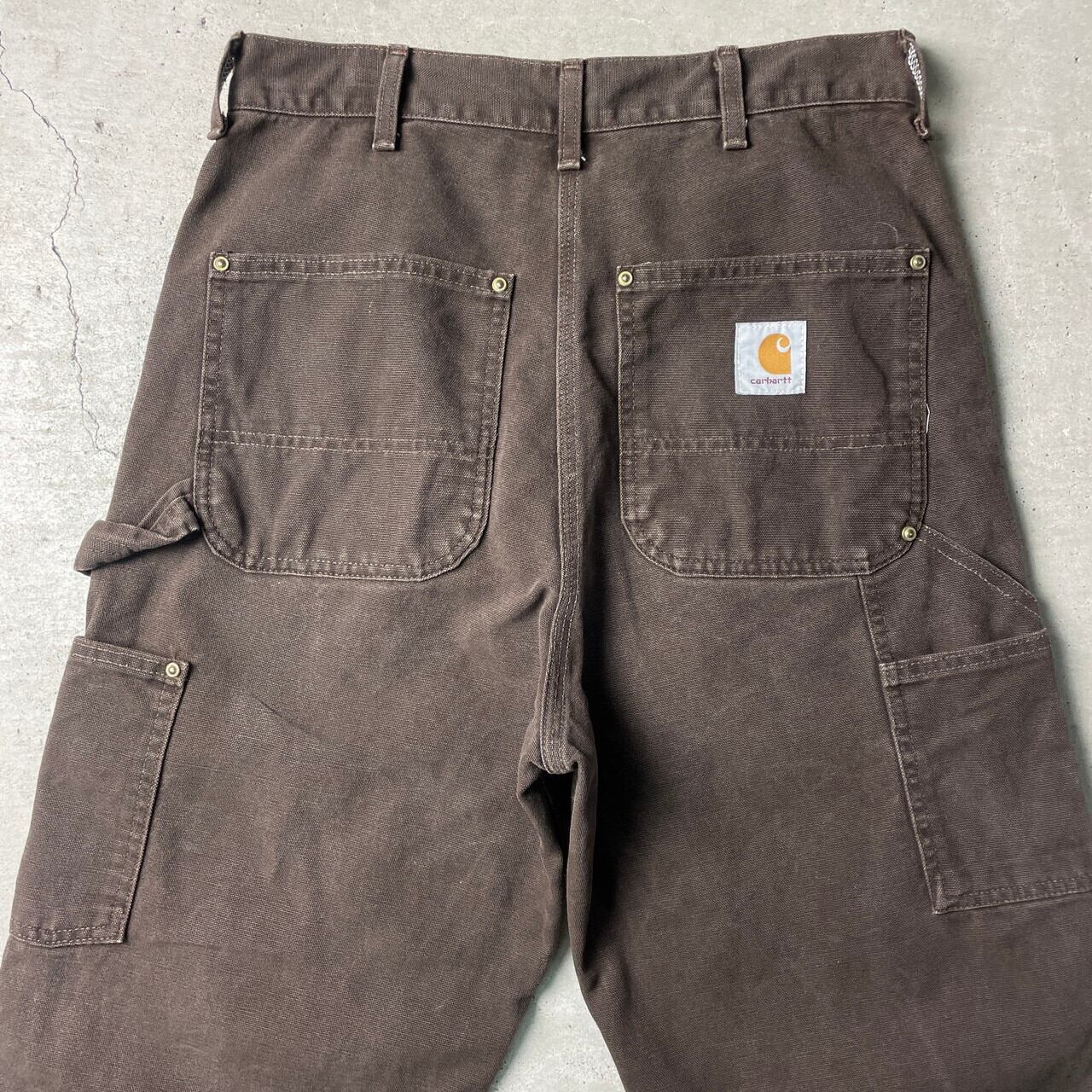 80年代 USA製 Carhartt カーハート ダック地 ダブルニー ペインター