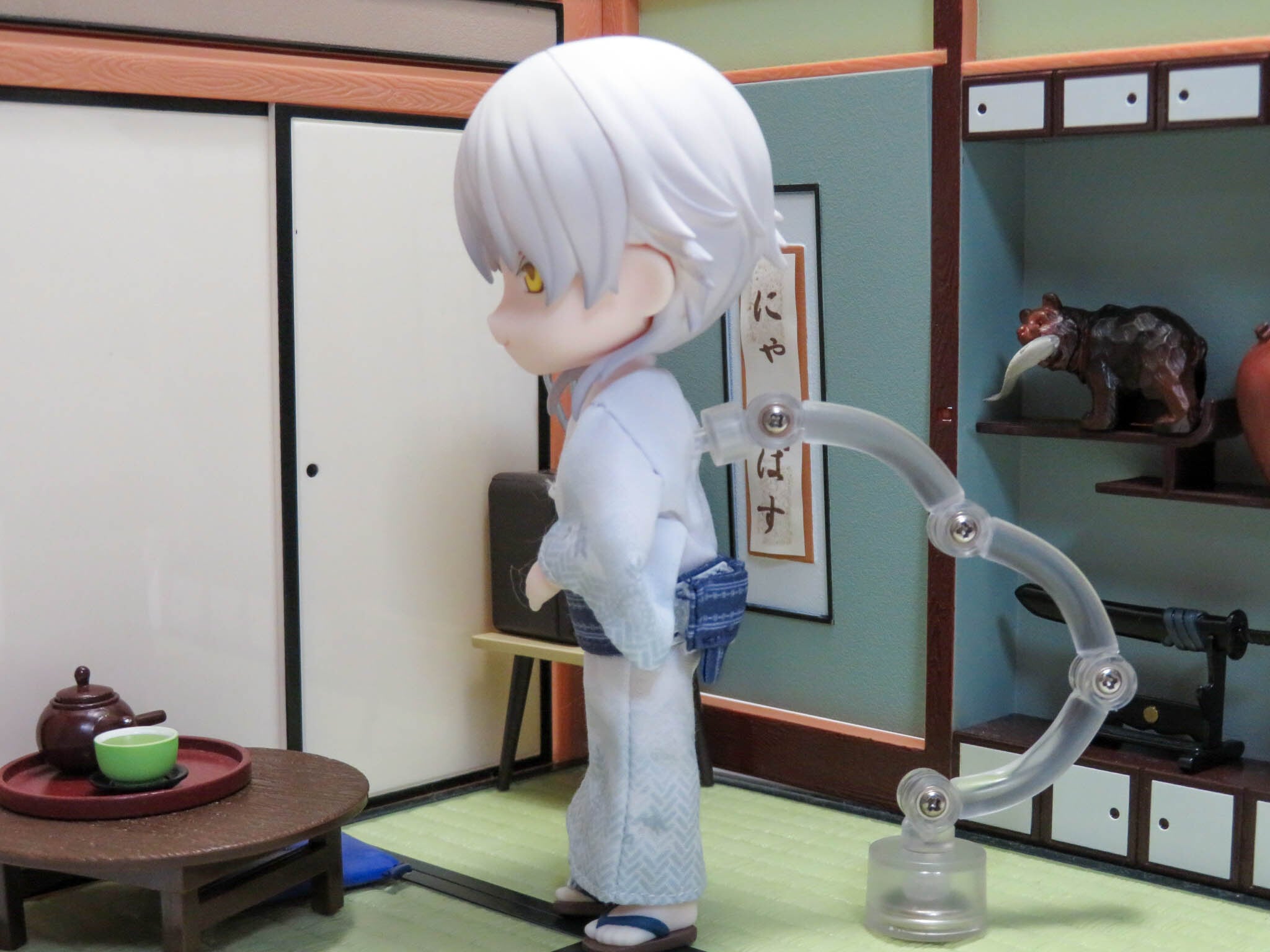 再入荷 ねんどろいどどーる 鶴丸国永 軽装Ver. 髪パーツ ショート