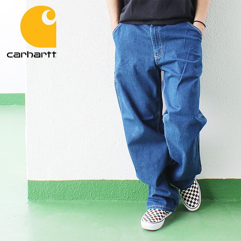 メンズ 件レディース Carhartt カーハート デニム ワークパンツ