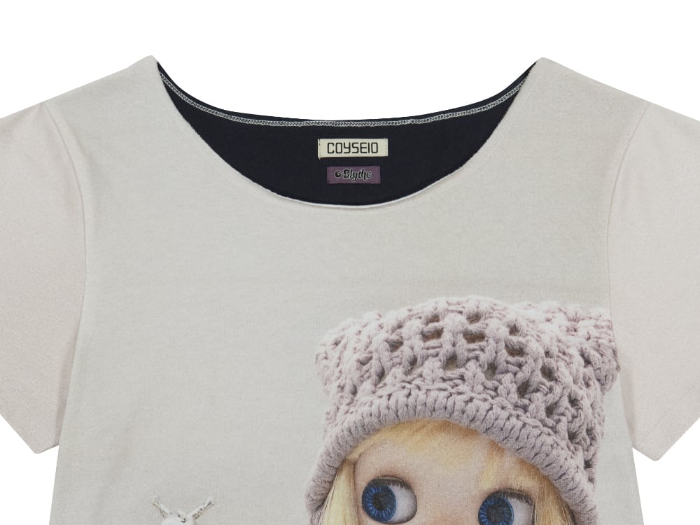 トップス COYSEIO X BLYTHE / GRAPHIC ONE PIECE ☆[RESELL][COYSEIO] COYSEIO X BLYTHE GRAPHIC ONE PIECE CHARCOAL
