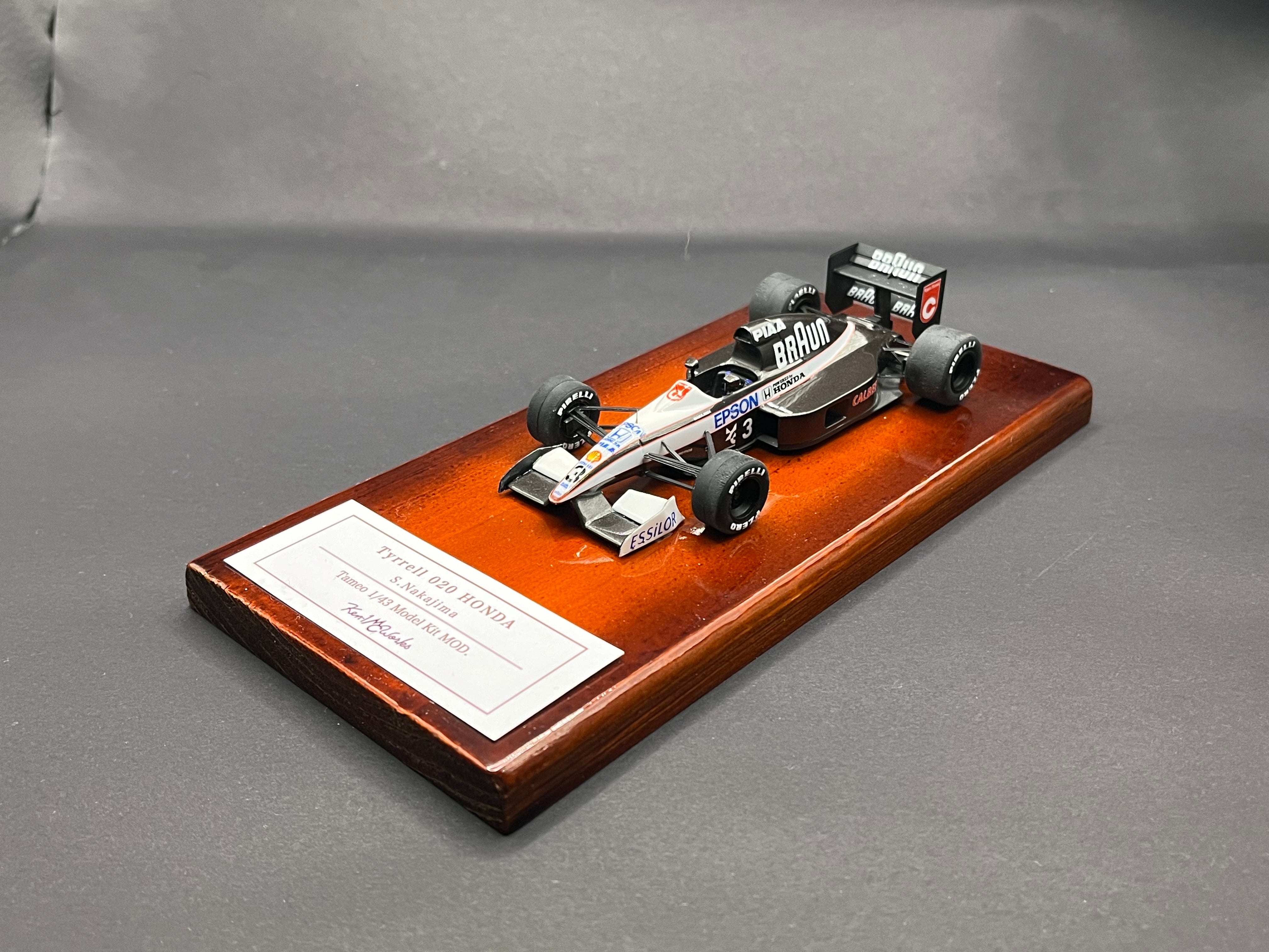 1/43 Tameo ティレル020ホンダ 中嶋悟 | Ken-1 Model Car Works