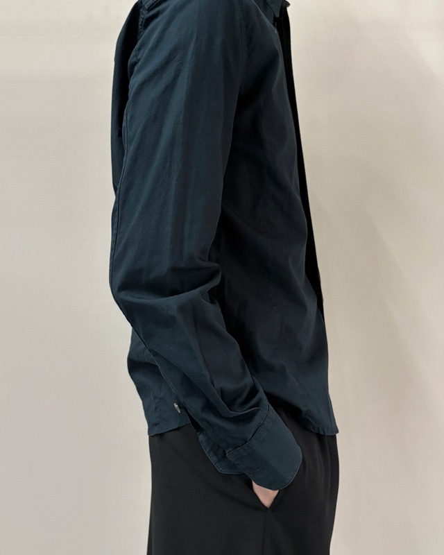 【ALESSANDRO DELL' ACQUA】minimal piping shirt