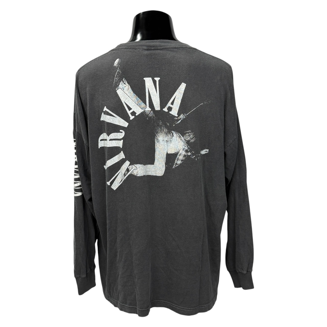 【NIRVANA】ニルヴァーナ "KURT COBAIN MEMORIAL" ユーロVintage ロングスリーブTシャツ