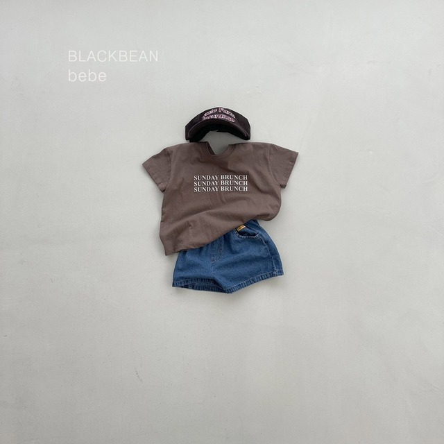 《予約》送料無料【BLACK BEAN】bebe) Brunch T
