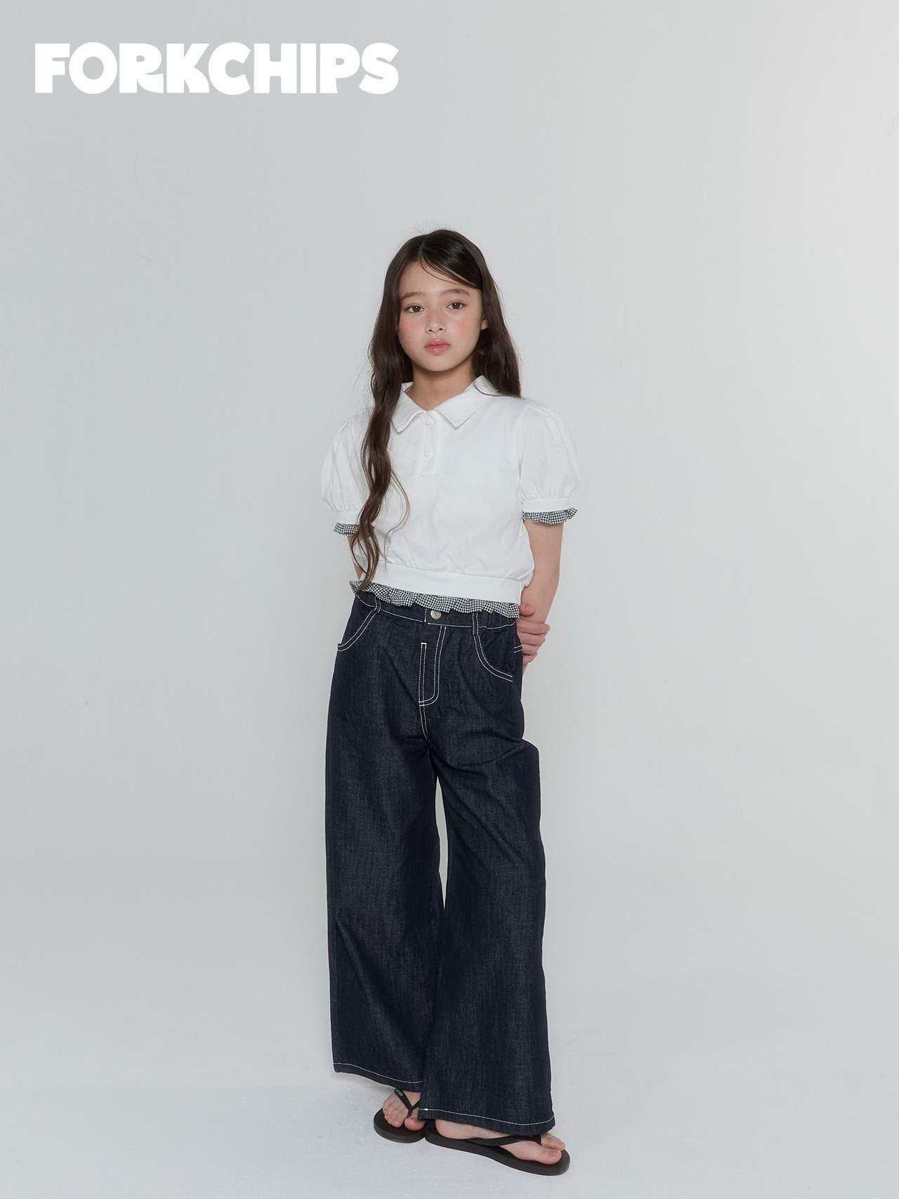 [FORKCHIPS] Unit Non-faded Pants (JS/JM/JL/JXL) / [포크칩스] 유닛논페이드팬츠 (JS/JM/JL/JXL)