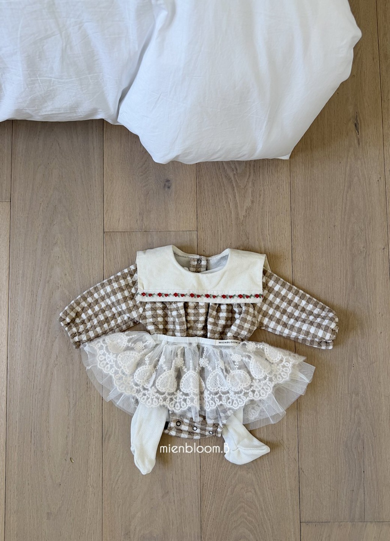 mien bloom B［取寄］nubi check suit 26winter