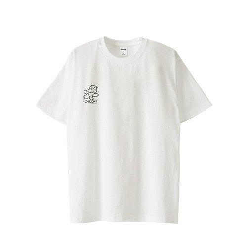 CHEEKY　トイプードル　ワンポイント刺繍Tシャツ