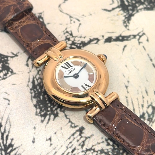 Cartier 《マストコリゼ》 クオーツ 1990年代 【1615】