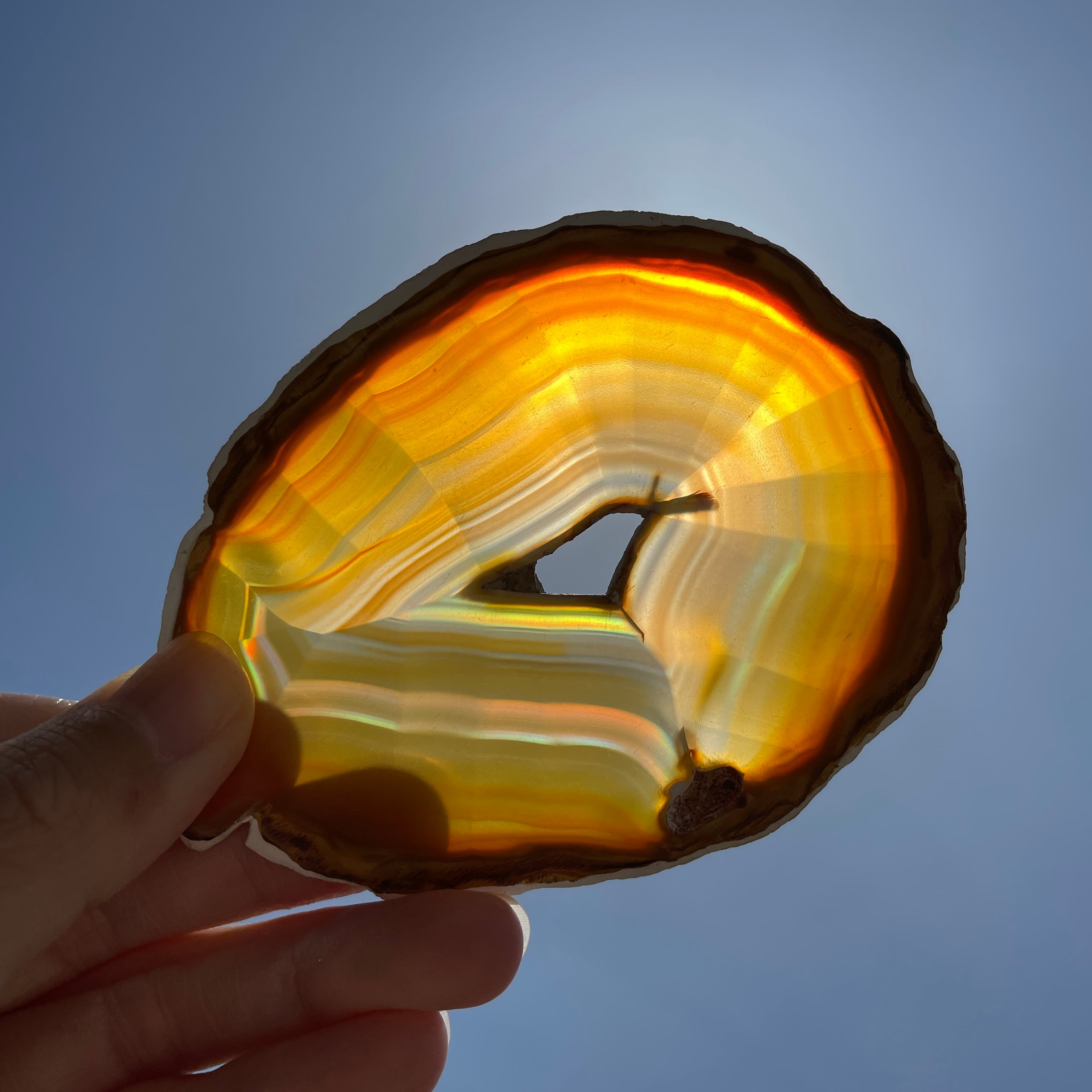 イリスアゲート 02◇Iris agate ◇ 天然石・鉱物・パワーストーン