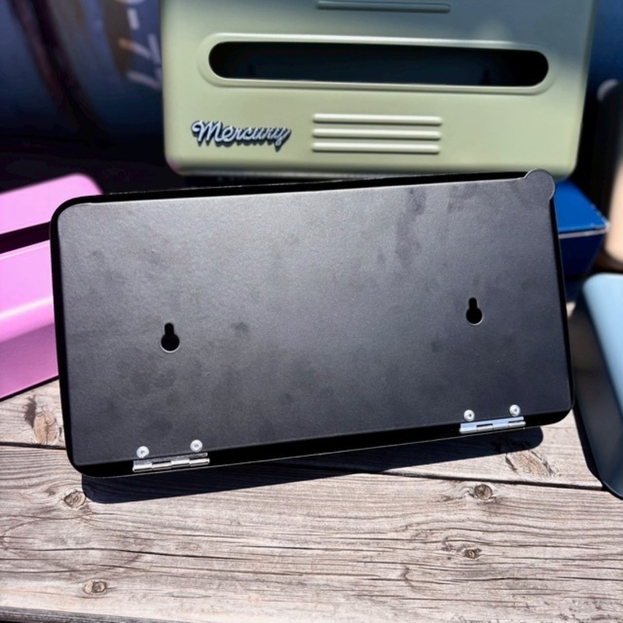 【Mercury】マーキュリー ブリキ2WAY ティッシュボックス