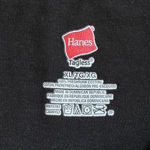 【HANES】企業系 プリントTシャツ 運送会社 Usa Transport Group X-LARGE ビッグサイズ 黒t 半袖 夏物 US古着