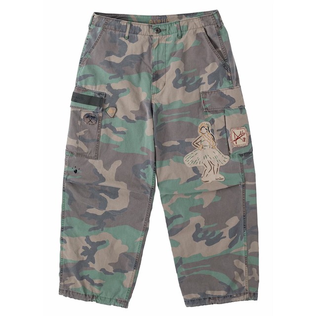 ALOHA CAMOUFLAGE CARGO PANTS