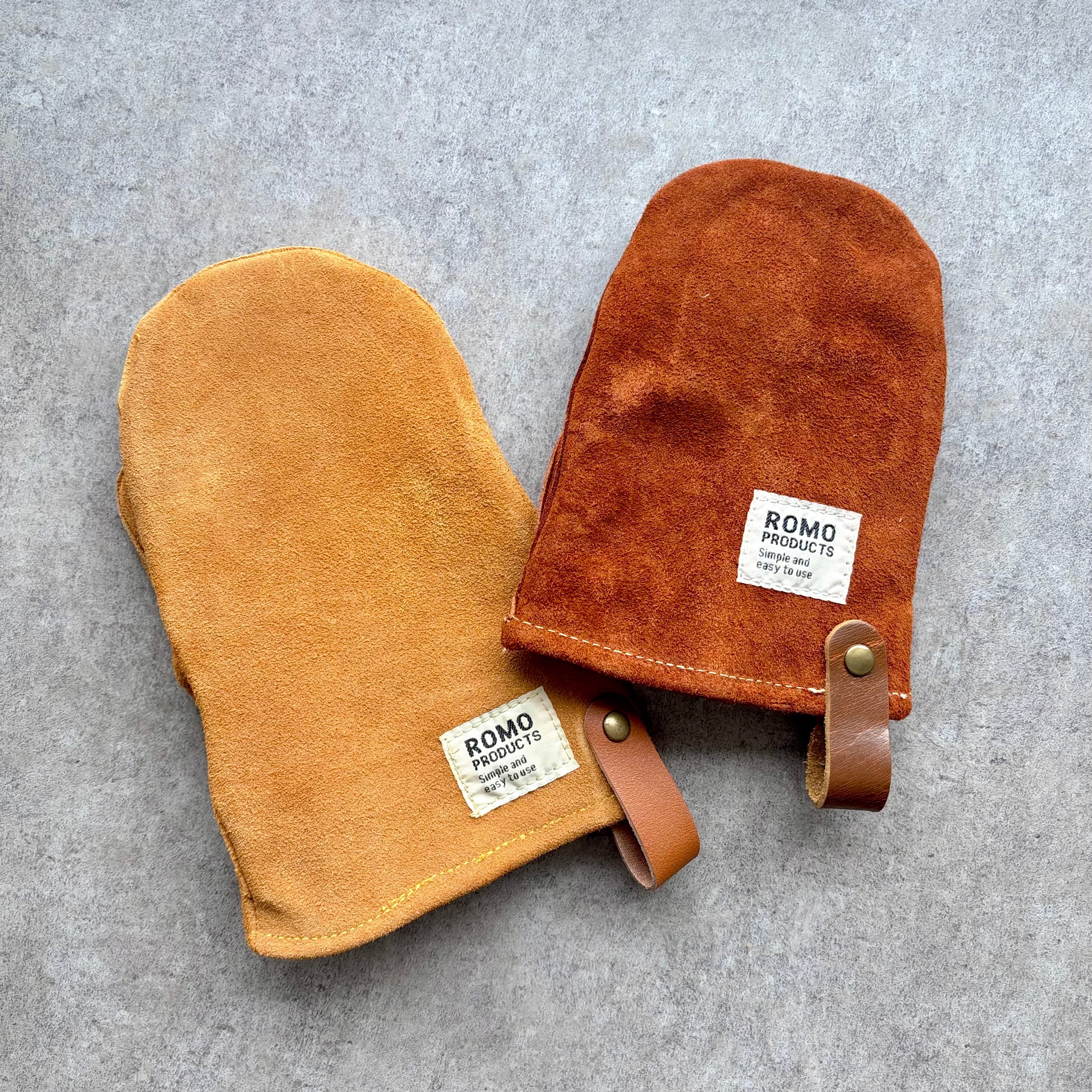 ROMO レザーミトン 左右セット