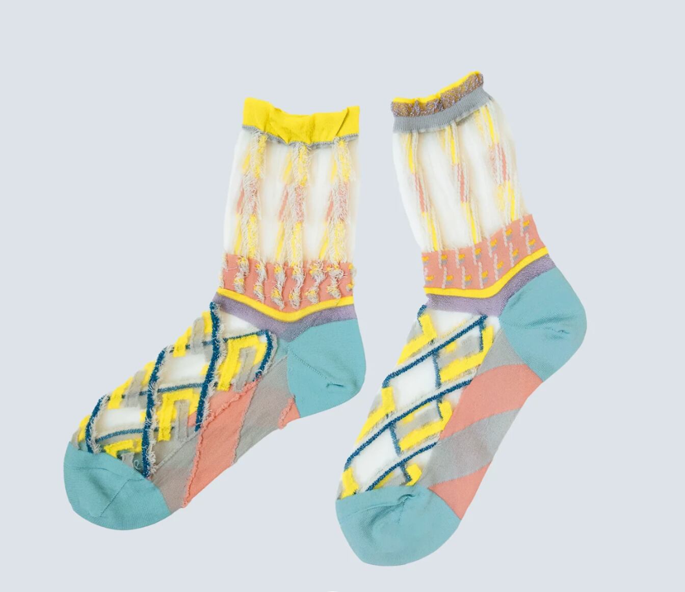 COQ KANAKOKAJIHARA /【23−25cm】window light socks