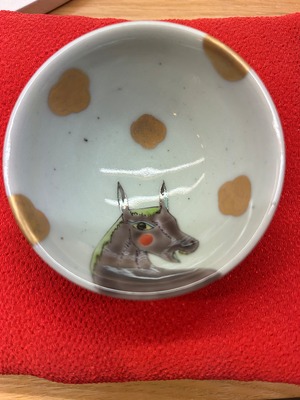 U様御依頼分「干支盃」