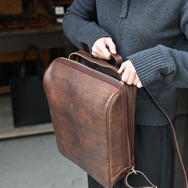 ソフトシェルリュックM / ハバナ限定仕様