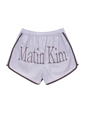 [MATIN KIM] MATIN NYLON DOLPHIN SHORTS IN LILAC
