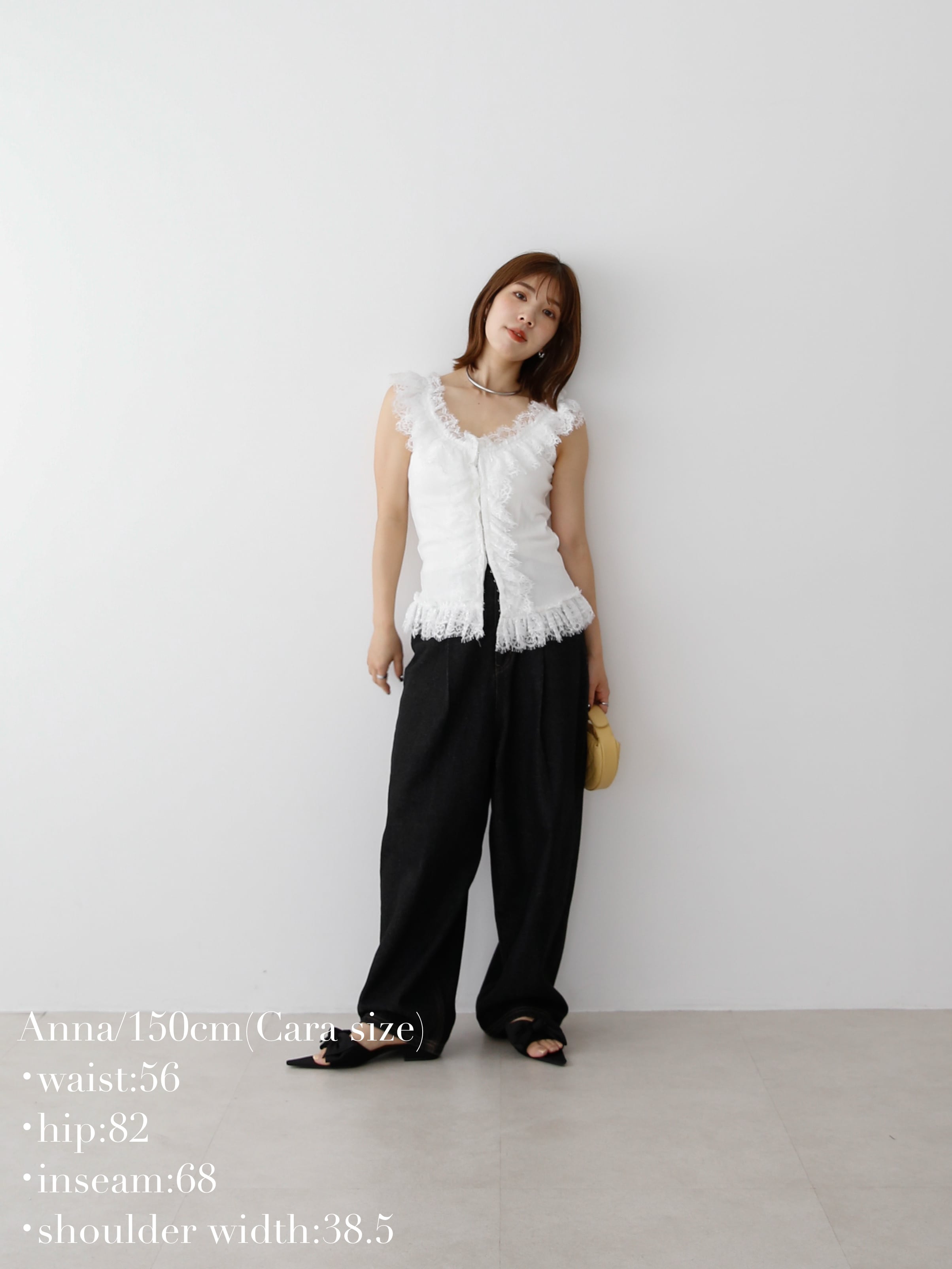 2way lace combi tereko tops | Katrin TOKYO