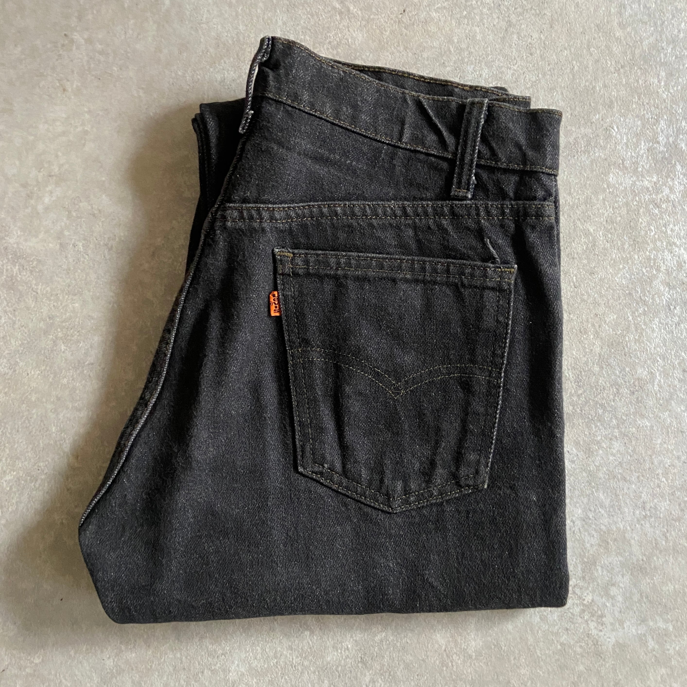 モジャ　✦LEVI'S✦ 2nd USEDブラック！ JEANS | ROGER'S used clothing - ロジャース -