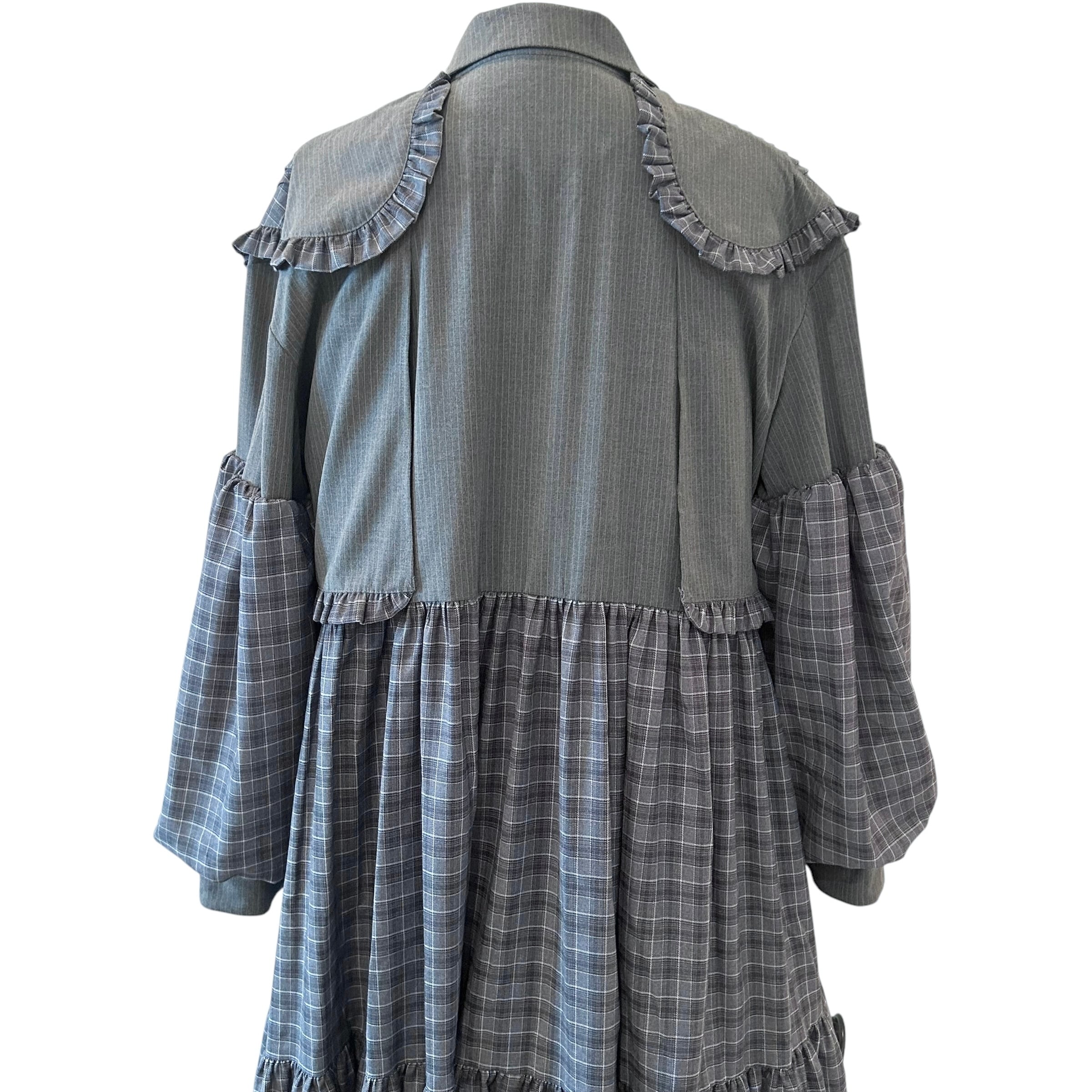 ヨークドッキングスーツワンピース GRAY