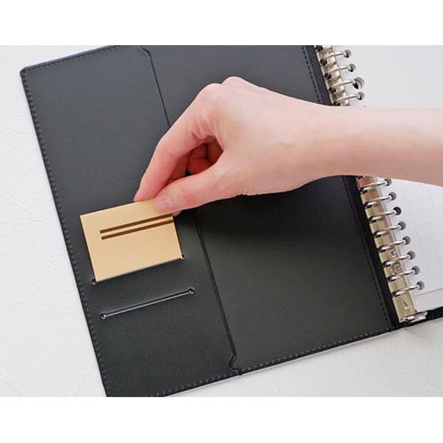 PILOT レザー調バインダーブラック