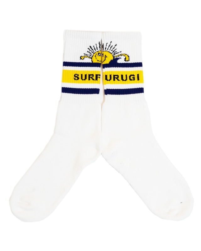 SURFURUGI × Extra Point After Surf Socks Short Type