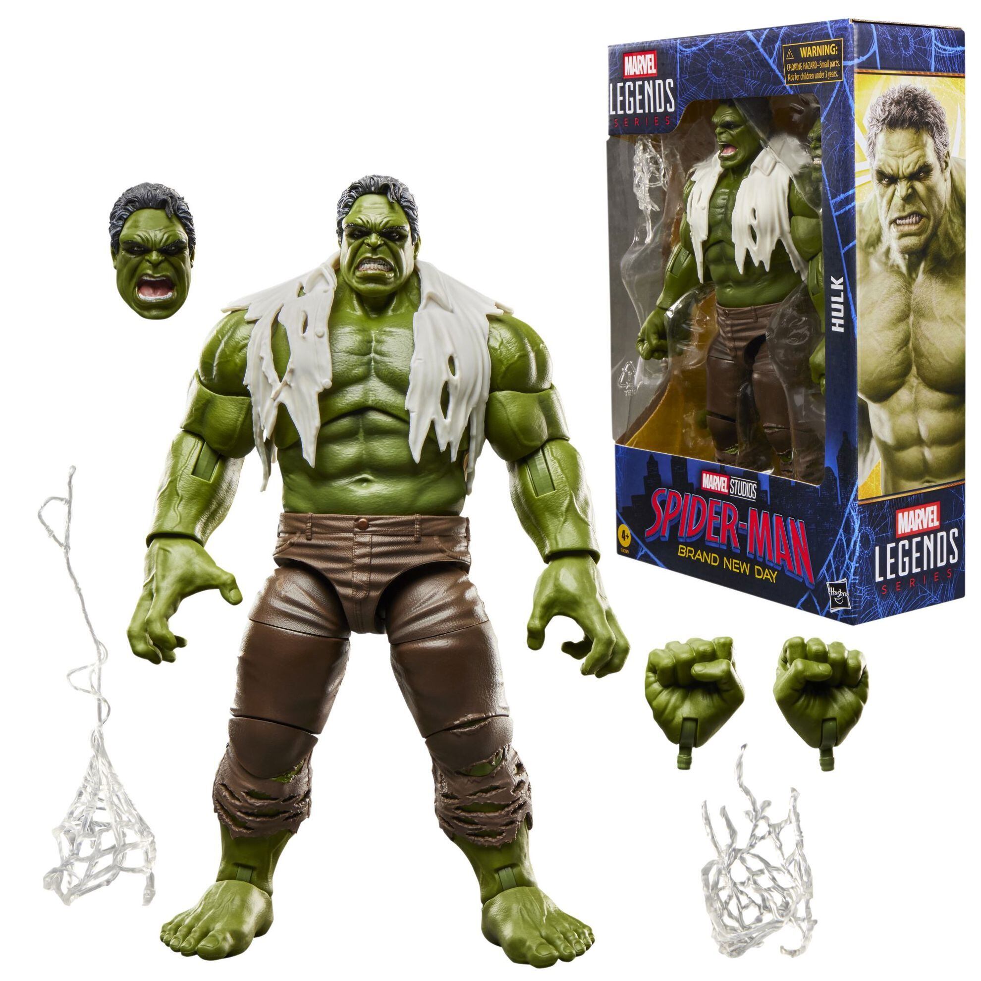 Hasbro Spider-Man: Brand New Day Marvel Legends Hulk | トイ