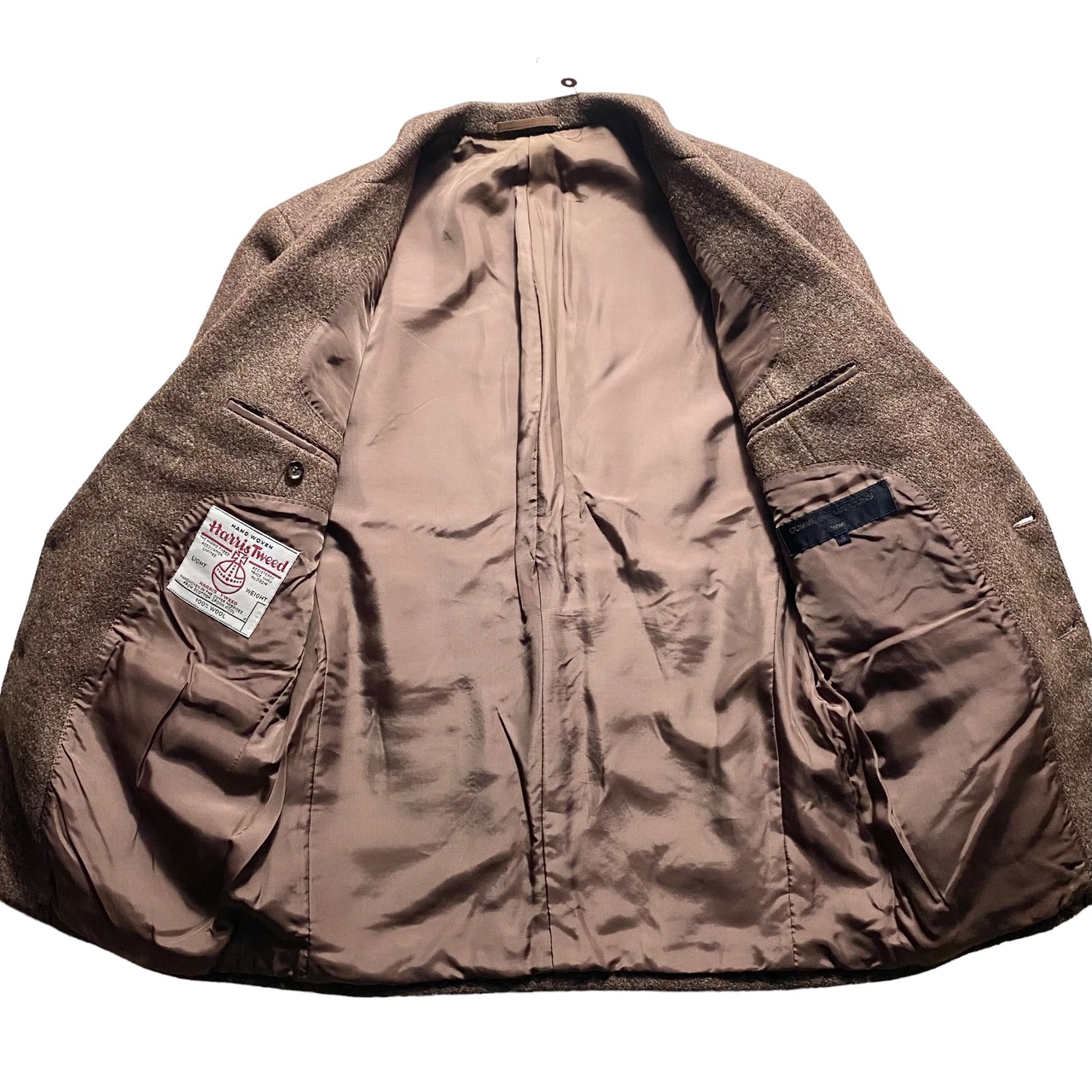 COMME des GARCONS HOMME × Harris Tweed tailored jacket