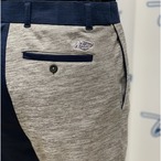トラベルストレッチパンツ WTP-1003S(NVY杢×GRY杢)