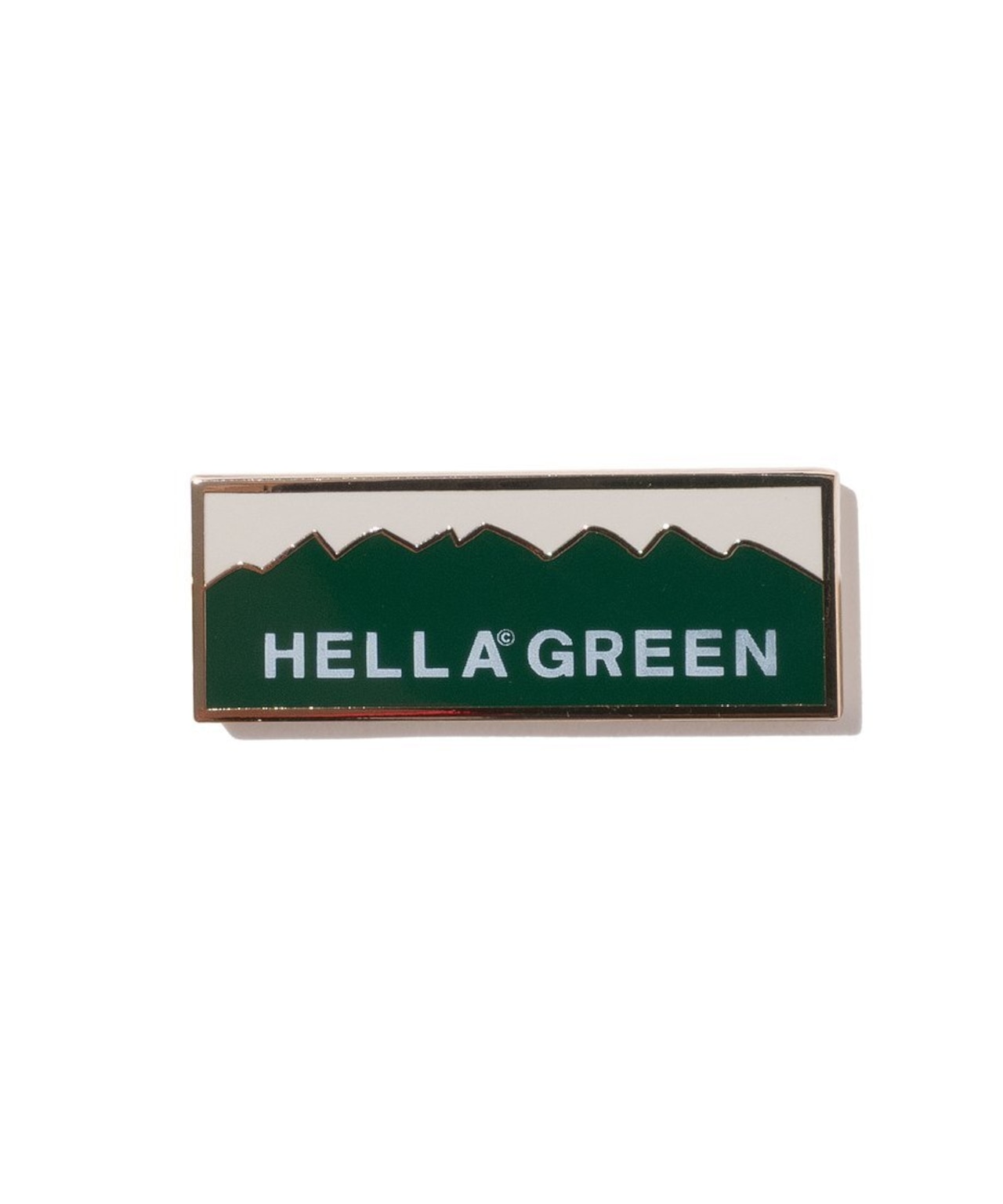 LITTLE YARMOUTH  HELLA GREEN Pin