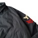 90s　US NAVY　アメリカ軍　ユーティリティジャケット　ジップアップ　ミリタリー　ブルゾン　ブラック　Medium－Regular　M-R　 商品写真5