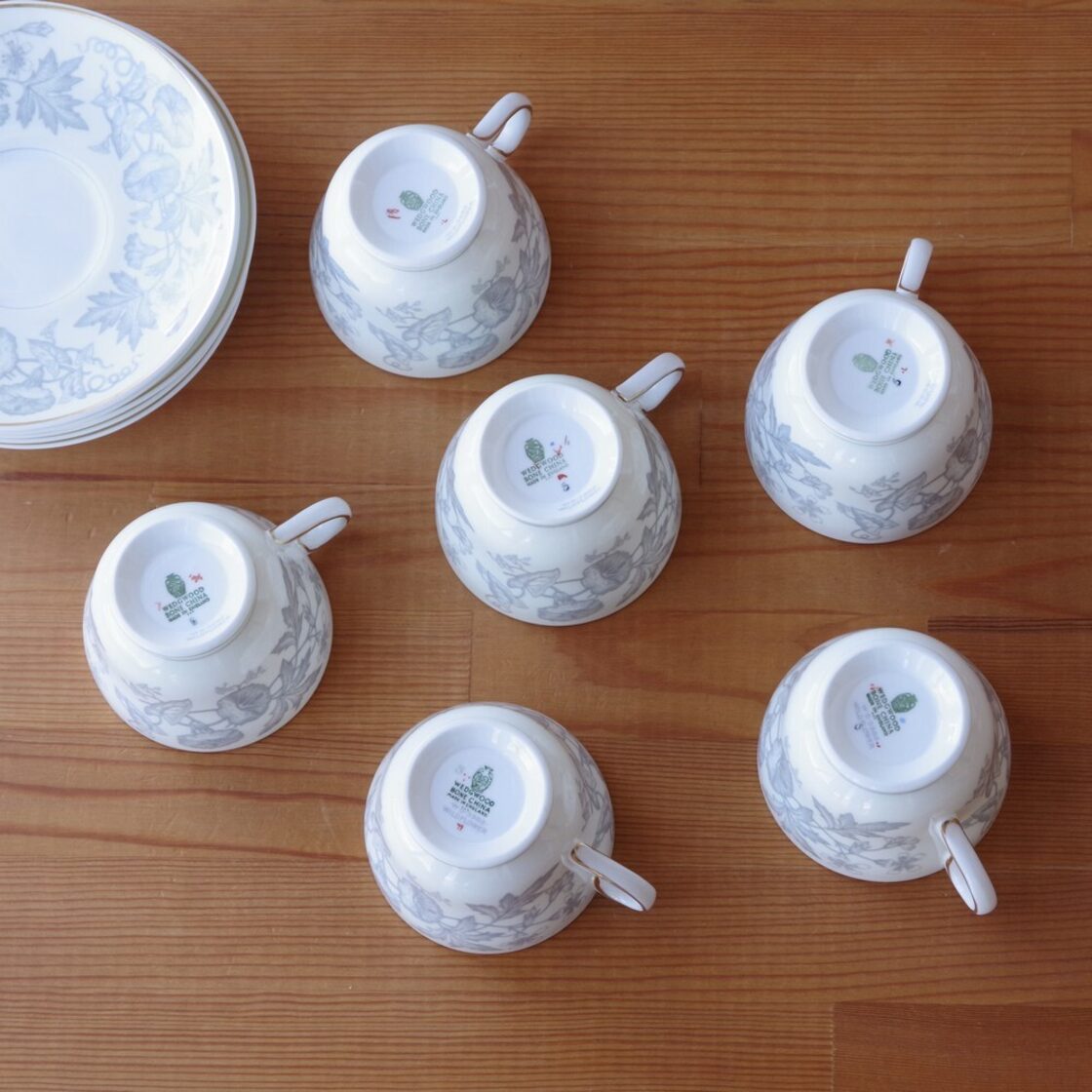 ウェッジウッド ワイルドフラワー イエロー 黄色 昼顔 花柄 コーヒー 