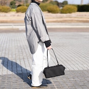 Cuboid Bag Wide ブラック