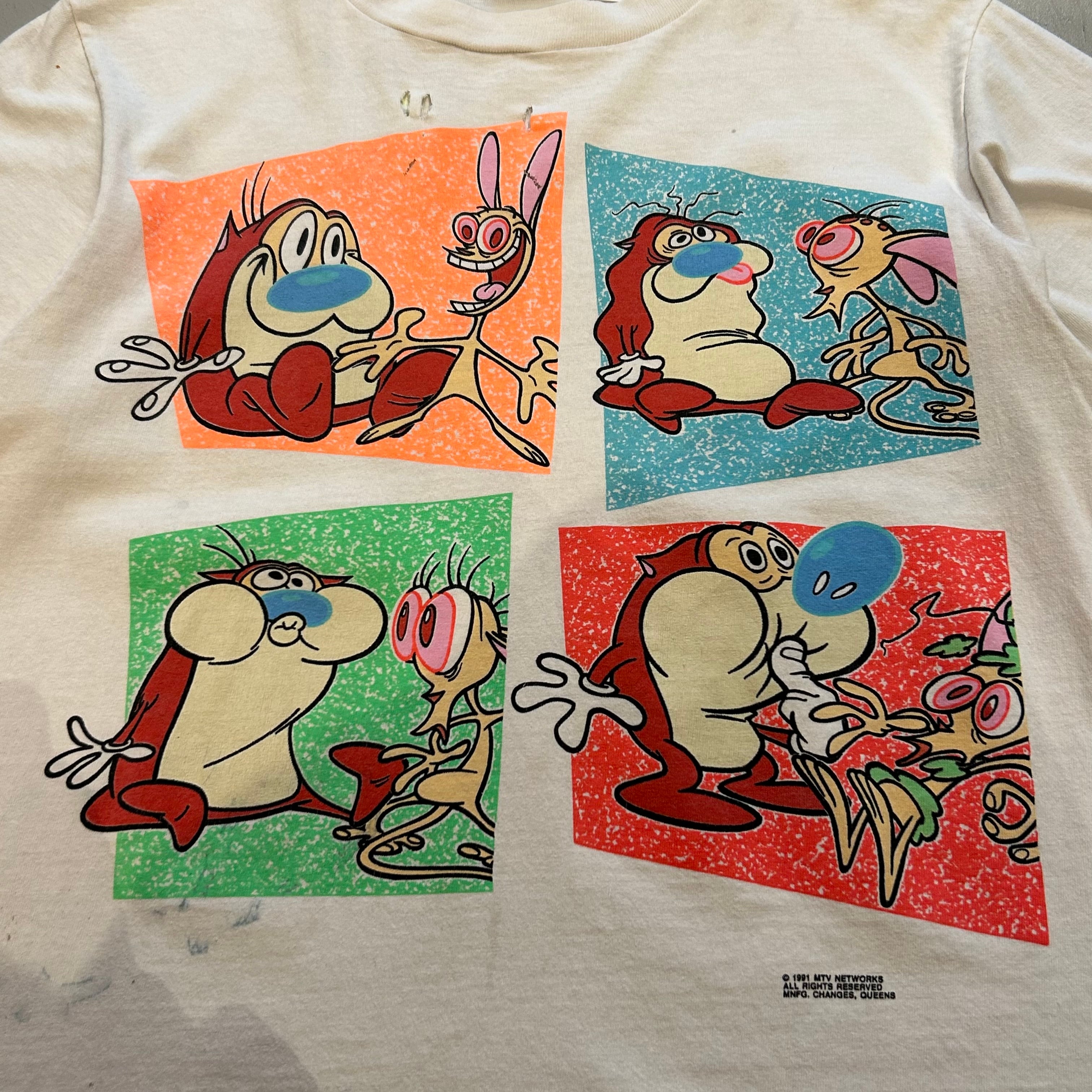 90s REN AND STIMPY t-shirt【高円寺店】 | What