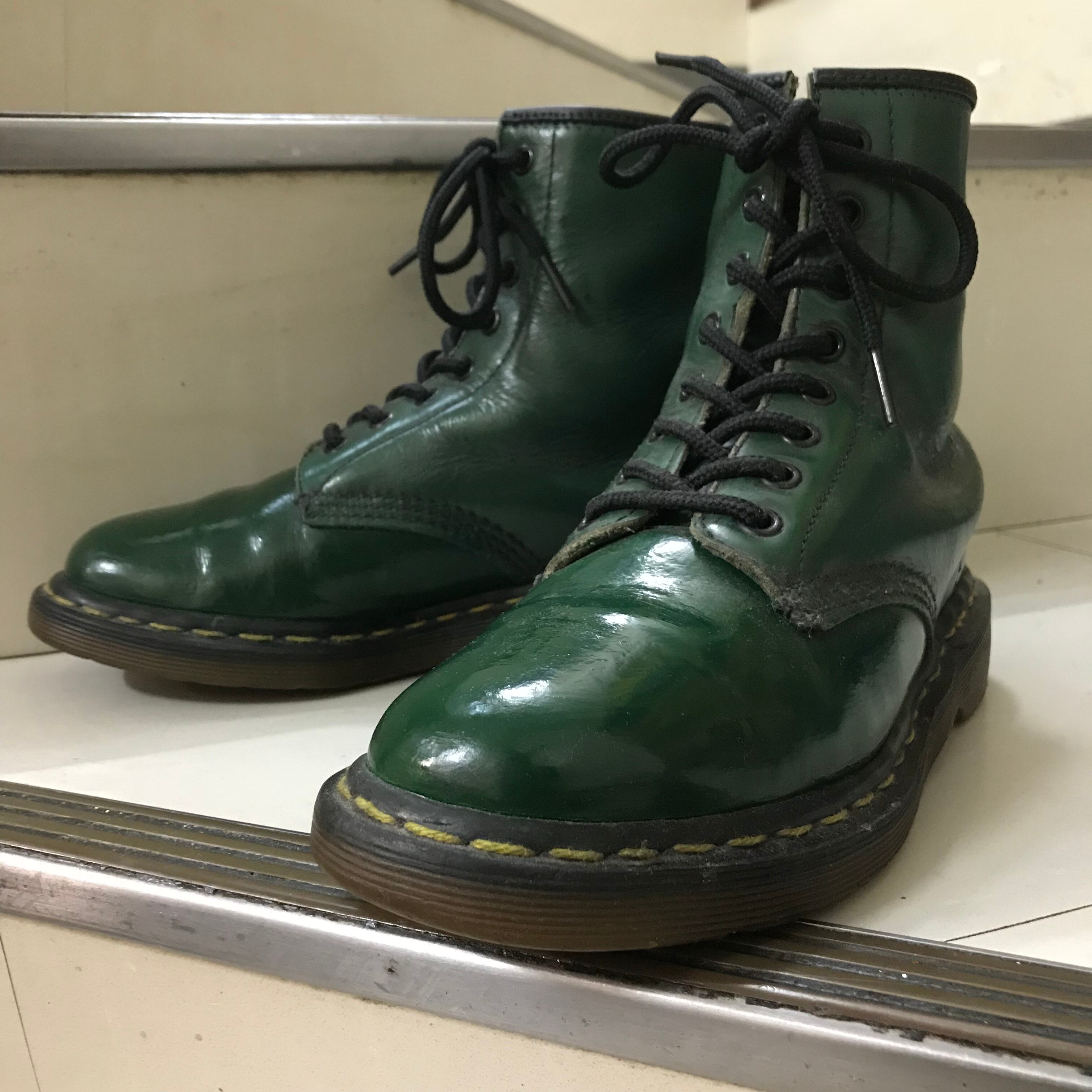 Dr.Martens ドクターマーチン 8ホール グリーン | DESERTSNOW