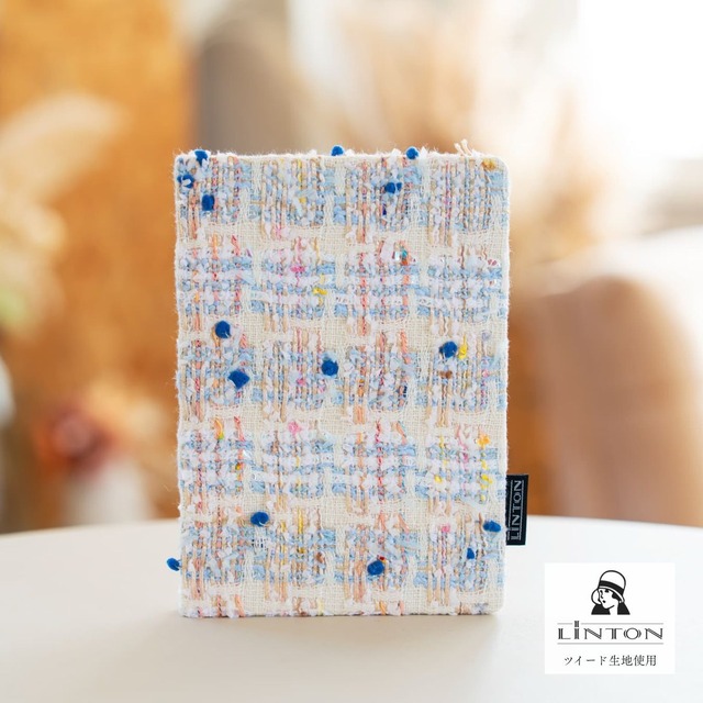 【受注生産販売 │ オンライン限定柄】テキスタイルノート　LINTON（リントンツイード）生地使用　特別仕様シリーズ　「Eleanor（エレノア）」