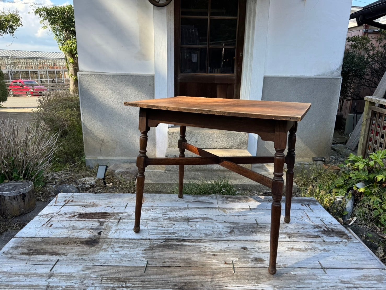 Table / England＜アンティークテーブル・イギリス家具・木製テーブル