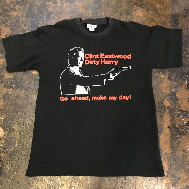 90S CLINT EASTWOOD DIRTY HARRY MOVIE T-SHIRT | maar select vintage clothing