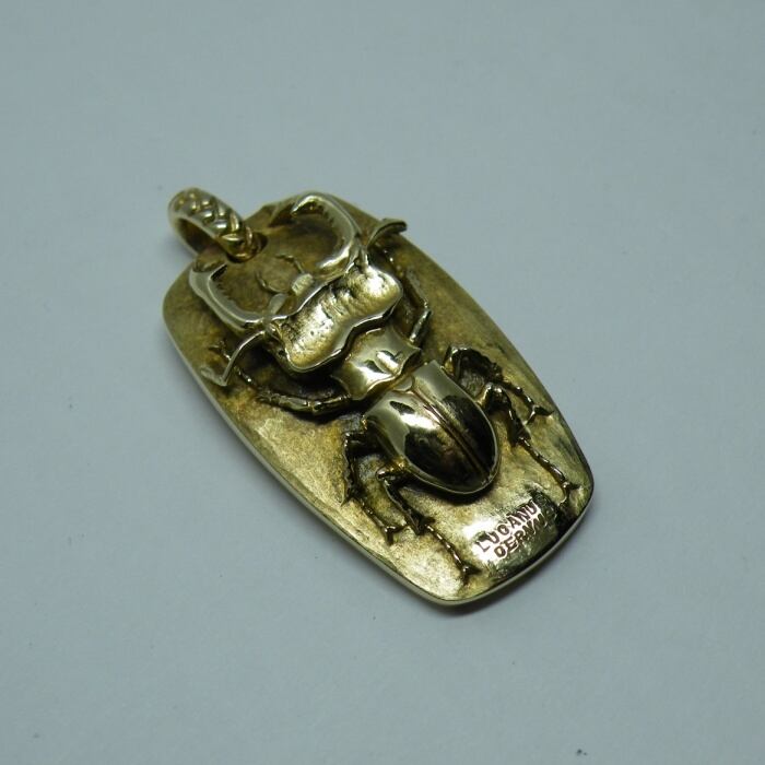 ヨーロッパミヤマ ヨーロッパミヤマクワガタペンダント(真鍮タイプ) | ISEKOBO