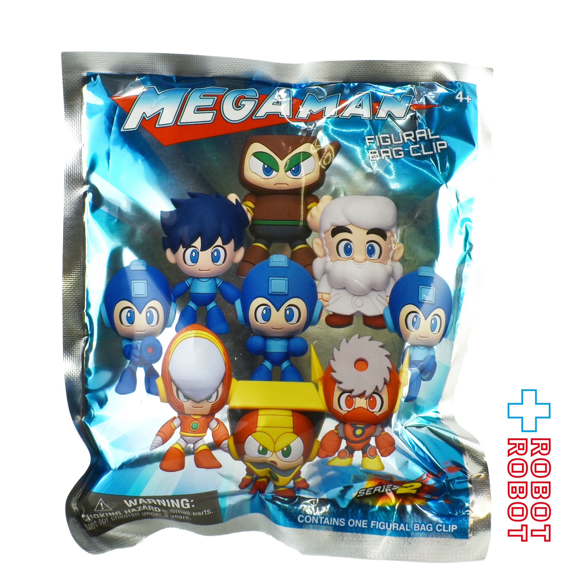 モノグラム 3Dフォーム バッグクリップ ロックマン シリーズ2 1パック