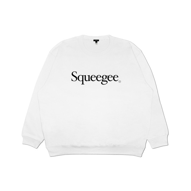 -NEW COLOR- Squeegee logo crewneck sweat(Oversize)