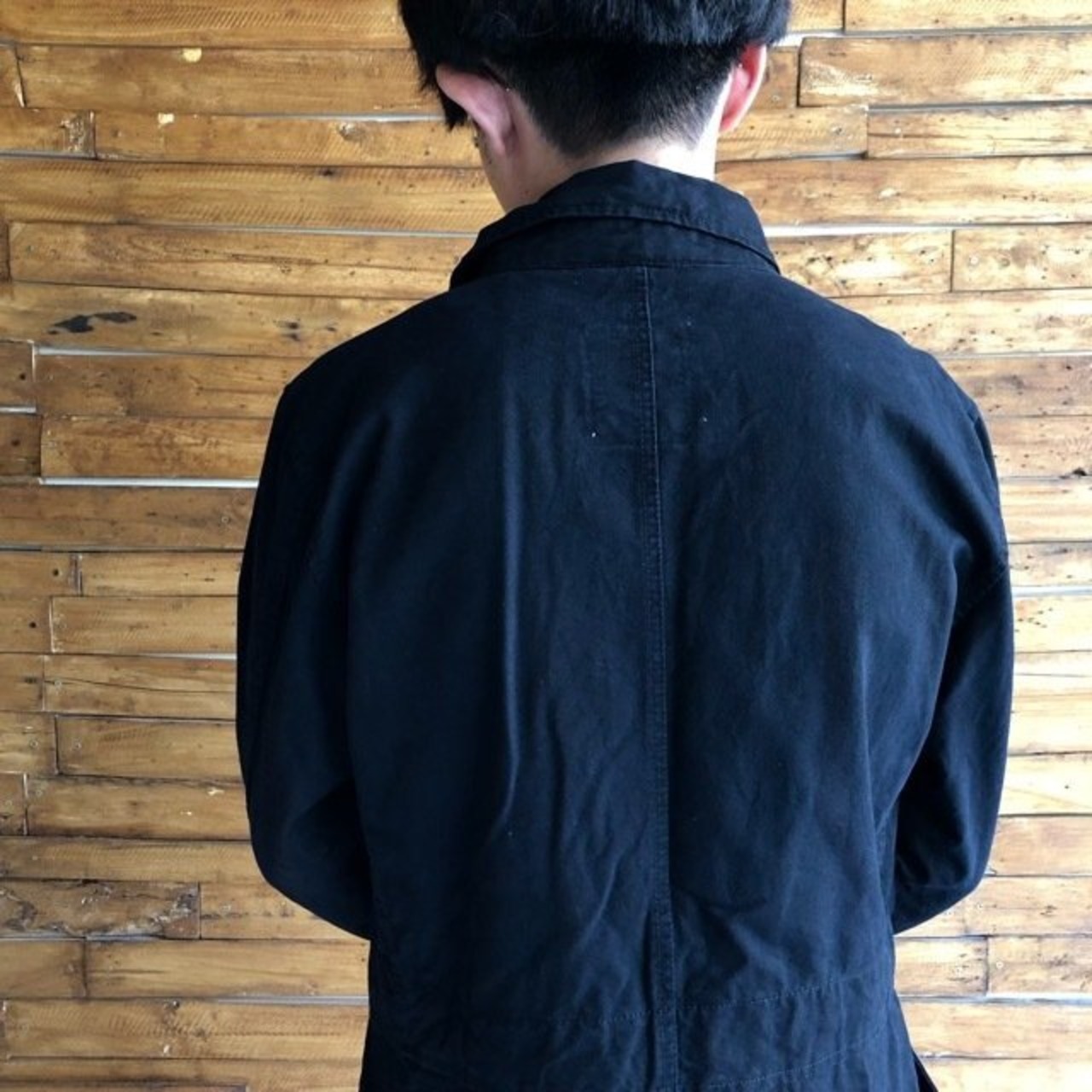 Topanga Men's オーバーサイズジャンプスーツ ブラック