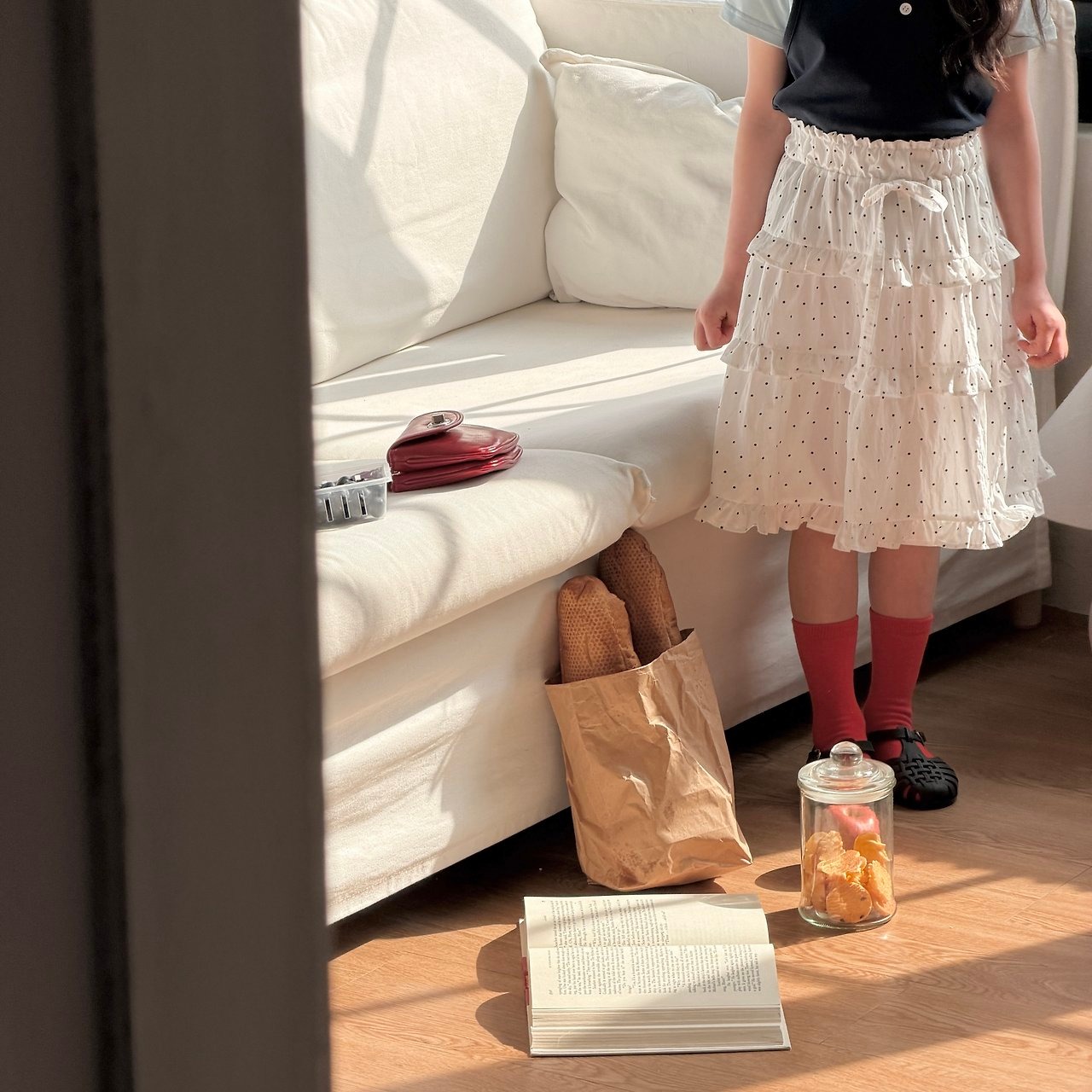 [ninibello] Peony Cancan Skirt / [니니벨로] 피오니캉캉스커트