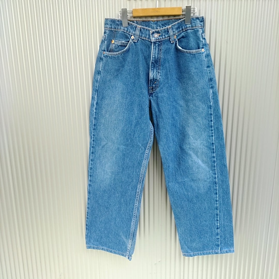 【90s/1998年製】リーバイスLevis  613/ビンテージ/ヴィンテージ/古着/オレンジタブ/アメカジ/ジッパーフライ/ワイドスリム/ストレート/デニムパンツ/ジーンズ/W31/インディゴ/P06037/  | 古着屋RAINBOWFIELD Since 2006 powered by BASE