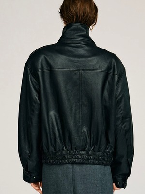 【26AW | WOMEN】PRANK PROJECT プランクプロジェクト / レザージャケット / Sheep Leather Bomber Jacket　31262216101　