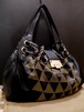 希少★JIMMY CHOO ジミーチュウ ラモナ スタッズデザイン レザー ショルダー バッグ 黒★ 人気ラインのラモナから希少なスタッズモデル♪