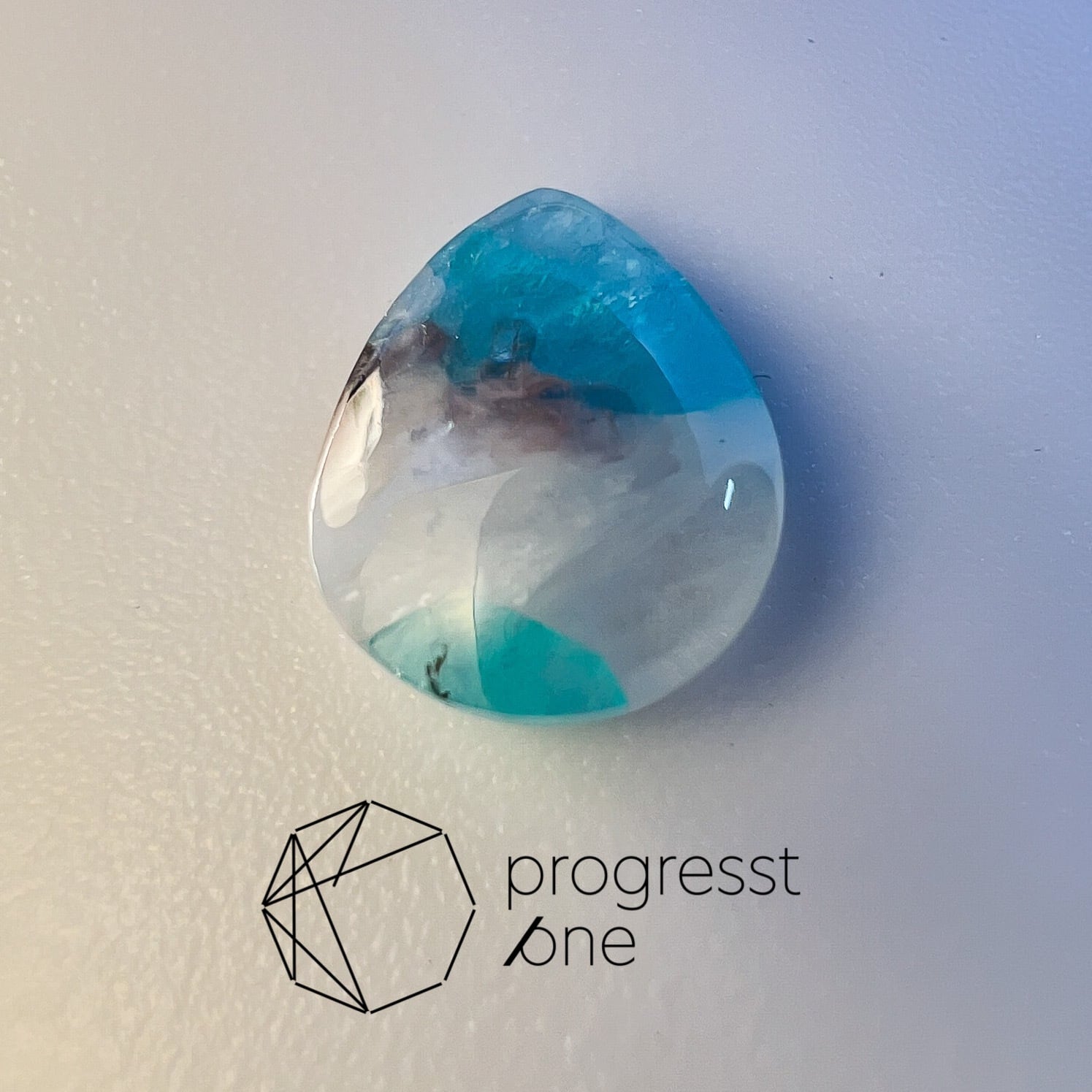 パライバトルマリンインクォーツ1.04ct | progresstone