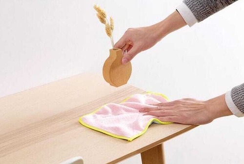 マイクロファイバークロス 6枚セット ミニクロス 掃除クロス キッチンクロス 食器拭き 台拭き ふきん スマホ メガネ 画面拭き やわらか 多用途 23×15cm ランダムカラー　cw-a-4511