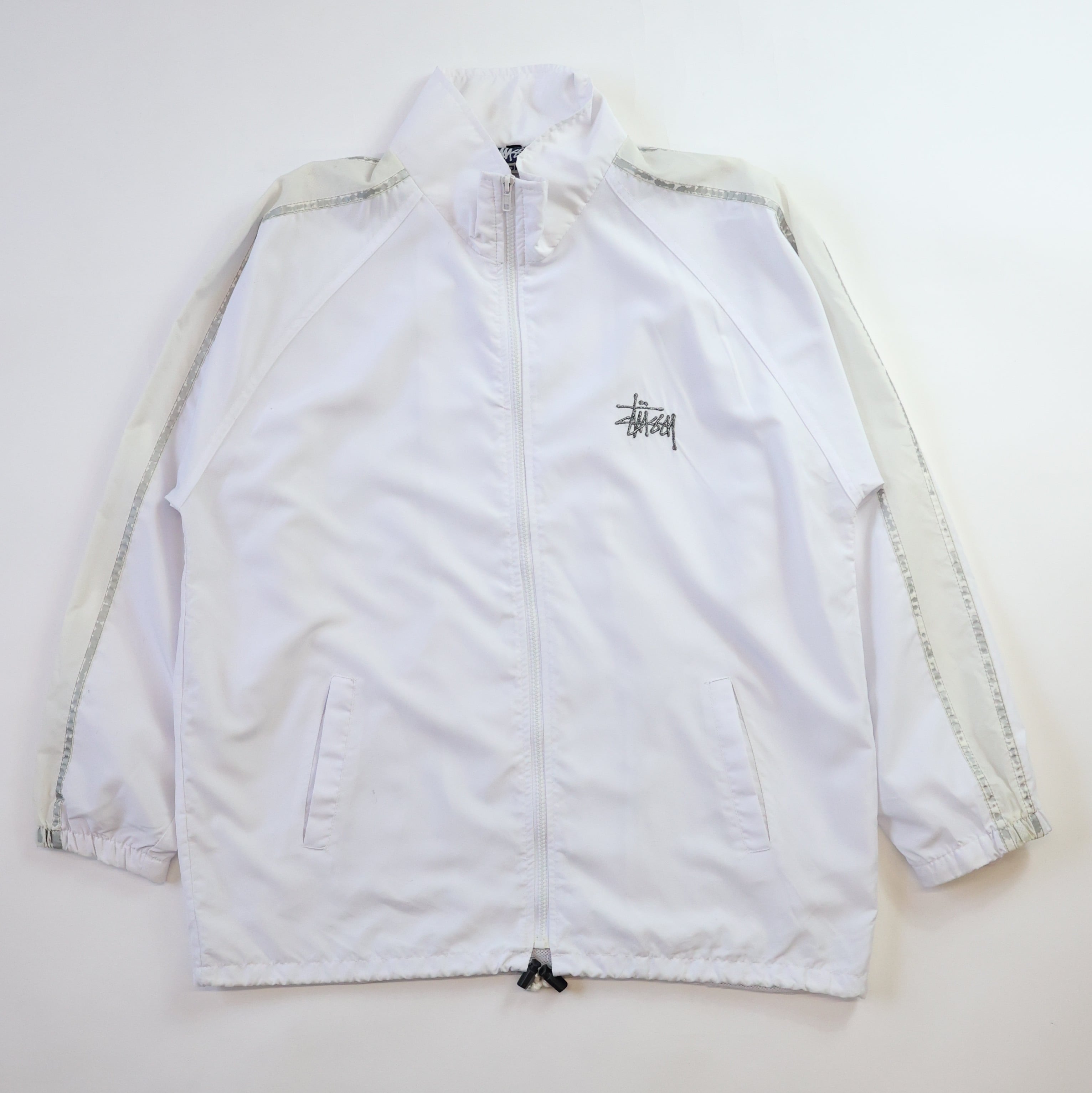 90S STUSSY SPORT NYLON TRACK JACKET